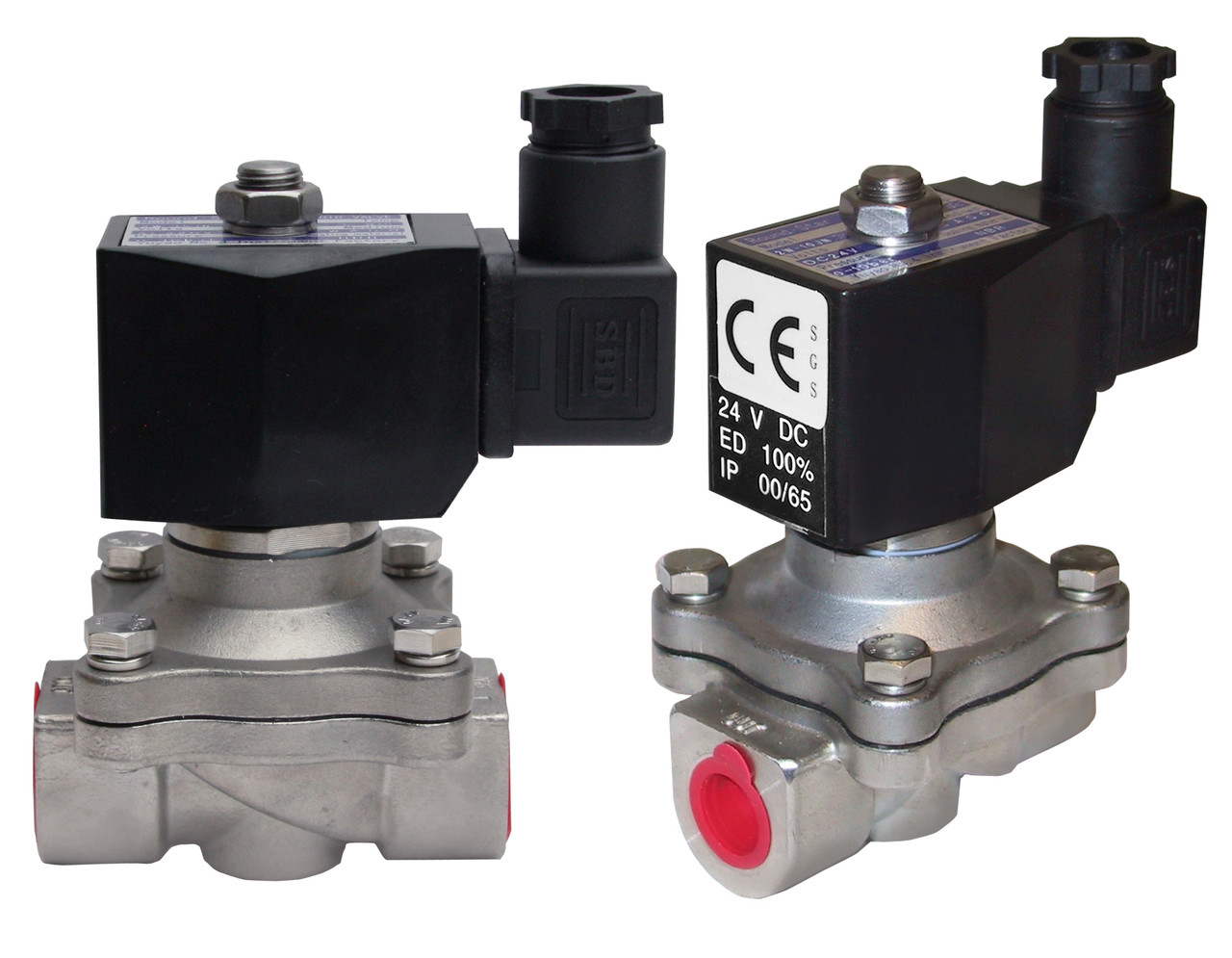 Солоноїдний електромагнітний клапан (неіржавкий) 3/8" / 24v / 2w-160-10