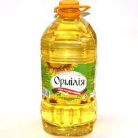 Олія соняшникова (рослинна) рафінована Ормілія 5 л Україна