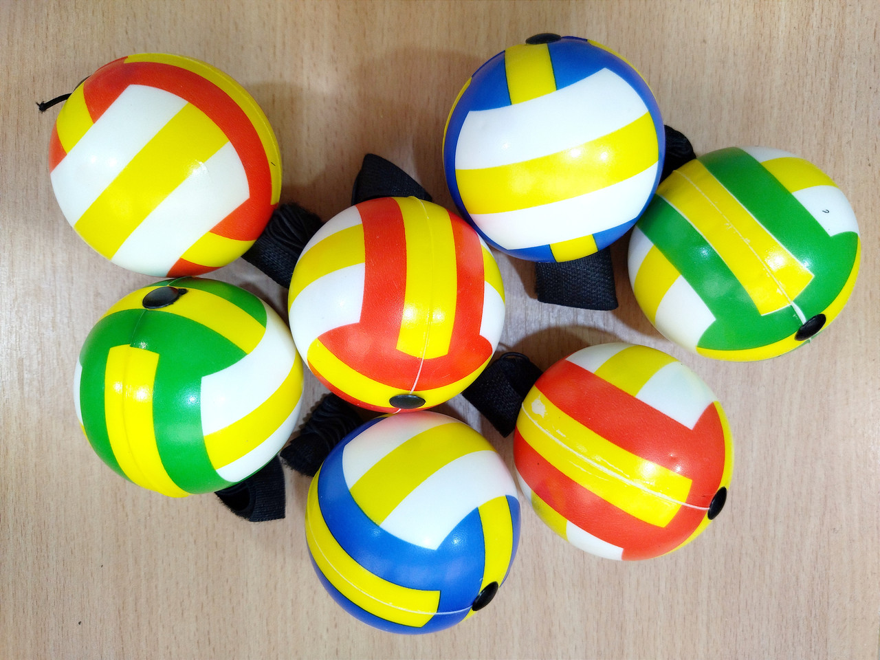 М'ячик на гумці поролоновий (йо-йо еспандер), фото 1