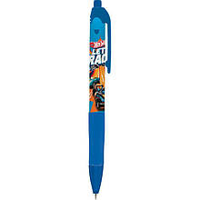 Ручка кулькова автоматична Hot Wheels синя, KITE (28)
