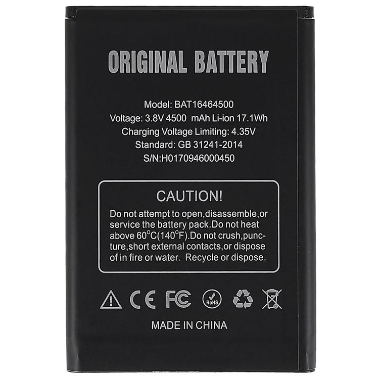 Акумулятор Doogee BAT16464500 / Doogee T5 / Doogee T5s / Doogee T5 Lite (4500mAh)