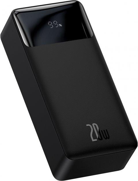 Powerbank Baseus Bipow Digital Display 30000 mAh 20W78 ML-N01 Чорний, фото 1