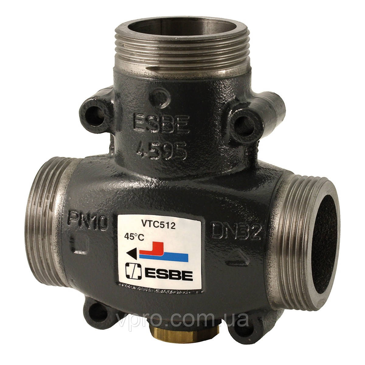 ESBE VTC512 G 1 1/2" 70°C термостатичний змішувальний клапан