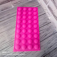 Силиконова форма напівсфери 36 комірок (2.7 см)