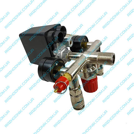 Автоматика, пресостат для компресора Forte,ELTOS в збірі 220В, фото 2