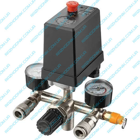 Автоматика, пресостат для компресора Forte,Intertool у зборі 380 В