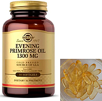 Масло вечірньої примули Солгар Solgar Evening Primrose Oil 1300 mg 30 капсул вегетаріанських