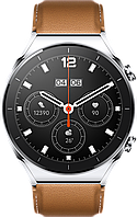 Smart watch Xiaomi Watch S1 Silver/Brown leather Global version Гарантія 3 міс