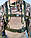 Сумка-рюкзак баул 100 л військовий непромокальний Oxford 600D Камуфляж, фото 7