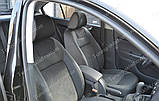 Чохли на Шкоду Октавія А5 (авточохли Skoda Octavia A5, Lether style), фото 3