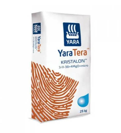Добриво Крісталон 3-11-38 коричневий YaraTera - 25 кг, фото 1