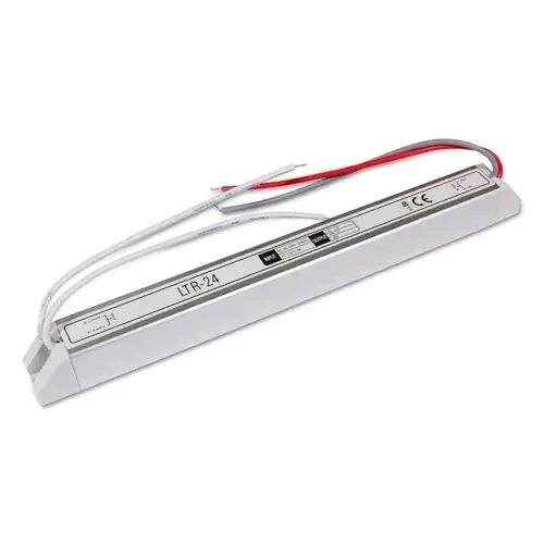 Блок живлення SLIM 12V, 24W, 2А, металевий корпус, IP20, LTR-24-12