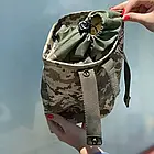 Тактичний Підсумок для скидання магазину на системі Моллі (32*25*20 см) Піксель / Військова сумка з підкладкою, фото 8