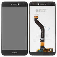 Дисплей для Huawei GR3 (2017), Honor 8 Lite, Nova Lite (2016), P8 Lite (2017), P9 Lite (2017), черный, логотип