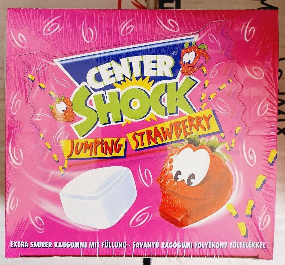 Жуйки Center Shock Полуниця 400 г. (100 шт.)