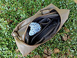 Жіноча сумка з еко шкіри з додатковою бавовняною сумкою для покупок., фото 5