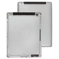 Задня панель корпуса для iPad 3, срібляста, (версія 3G)