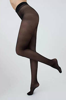 Колготки 40 ден без шортиків Giulia Infinity 40 чорного бежевого капучино кольорів розміри 2 3 4 5