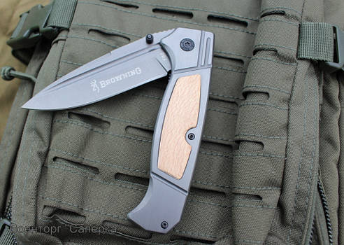 Ніж напівавтоматичний Browning F80 (Браунінг), фото 1