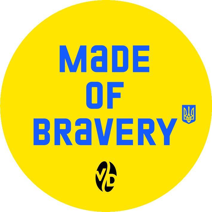 Темпер розрівнювач VD "Bravery yellov", 58 мм