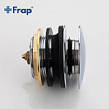 Випуск для ванни Frap F63, автомат, 1 1/2", хром, фото 4