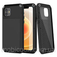 Противоударный чехол Lunatik Taktik для iPhone 12 Black