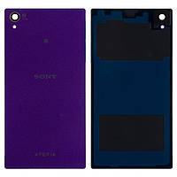 Задняя панель корпуса для Sony C6902 L39h Xperia Z1, C6903 Xperia Z1, фиолетовая