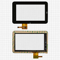 Сенсорный экран для China-Tablet PC 7"; Rainbow Six Liunx T06; Onda Vi10, черный, 119 мм, 12 pin, 191 мм,