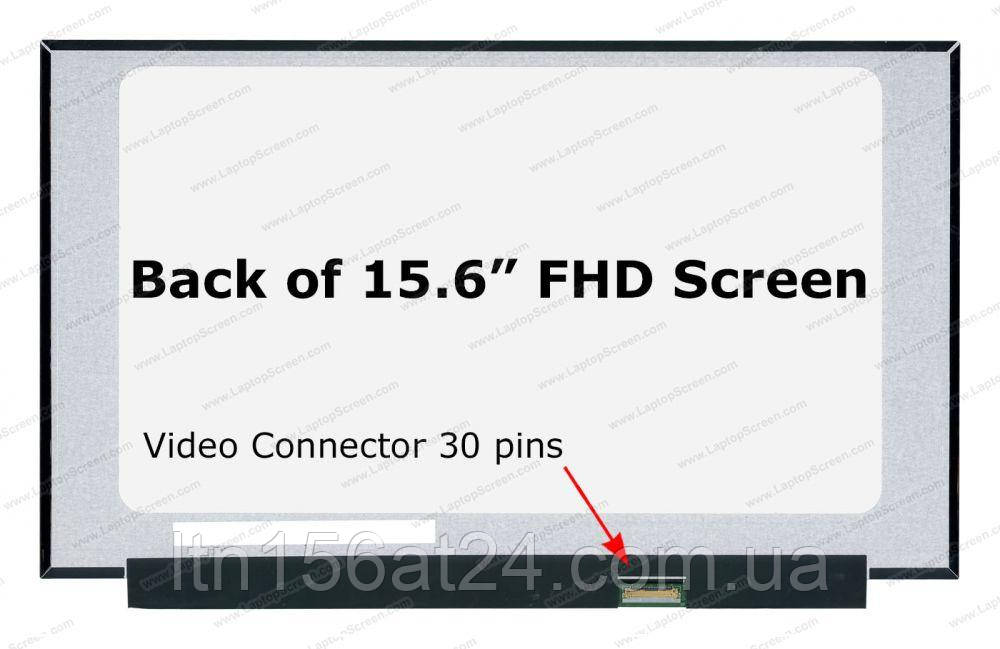 Матриця NV156FHM-N45 V8.2 15.6 1920x1080 30pin 16.2M 45% NTSC 250 cd/m² для ноутбука, фото 1