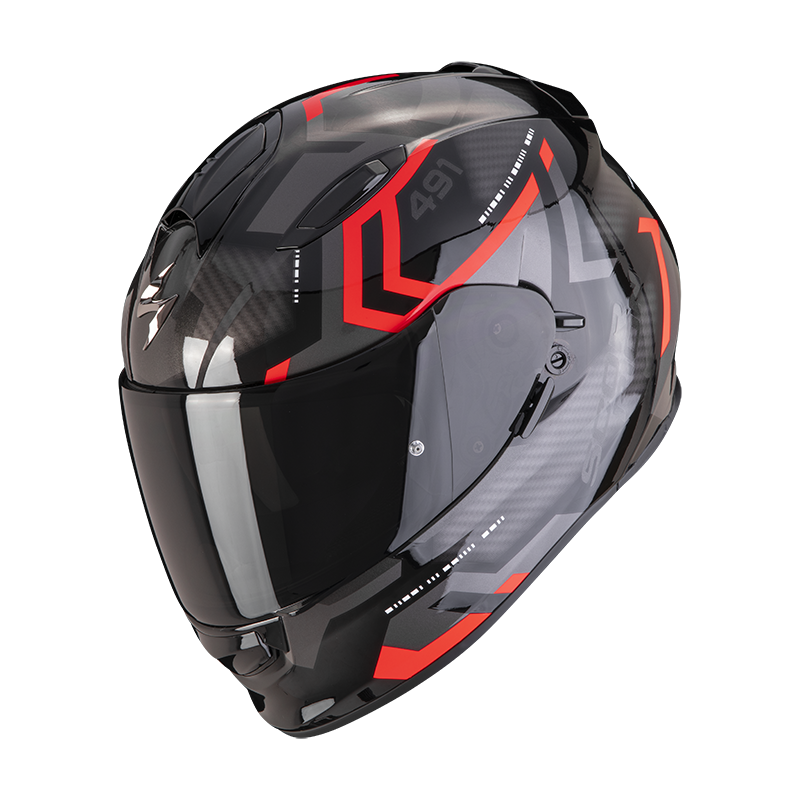 Мотошлем Scorpion Exo-491 Spin Red