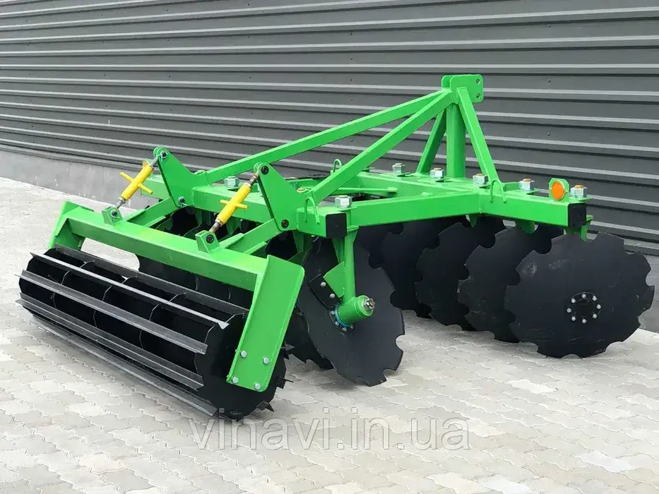 Агрегат грунтообробний дисковий навісний на трактор - Дископлуг 1.8 м (5 дисків), фото 1