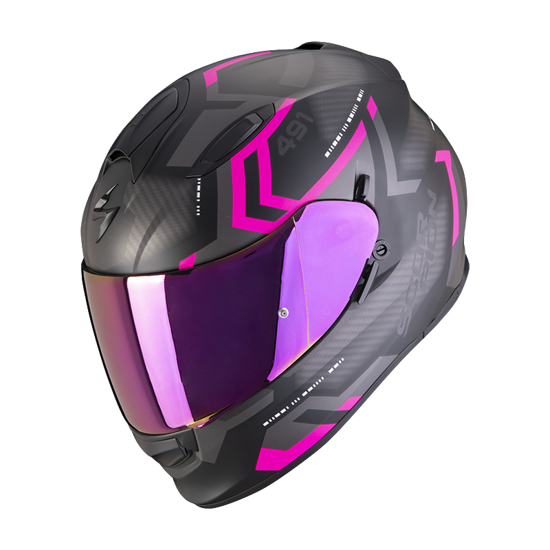 Мотошлем Scorpion Exo-491 Spin Pink