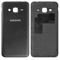 Задняя крышка батареи для Samsung J320H/DS Galaxy J3 (2016), черная