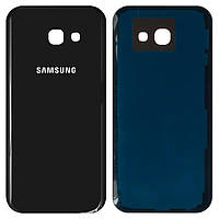 Задня панель корпуса для Samsung A520 Galaxy A5 (2017), A520F Galaxy A5 (2017), чорна
