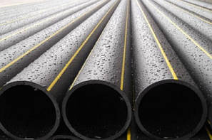 Труби поліетиленові для подачі горючих газів