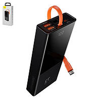 Power bank Baseus Elf Digital Display, 20000 мАч, 65 Вт, черный, Power Delivery (PD), #PPJL000001