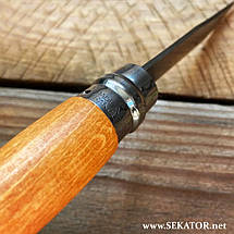 Складний ніж Opinel №9 Carbone VRN, вуглецева сталь (Франція), фото 5