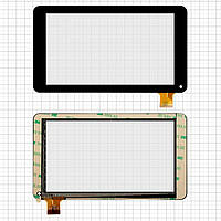 Сенсорный экран для China-Tablet PC 7", черный, 106 мм, 30 pin, 186 мм, емкостный, 7",