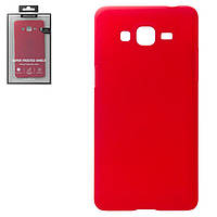 Чехол Nillkin Super Frosted Shield для Samsung G532 Galaxy J2 Prime, красный, с подставкой, матовый, пластик,