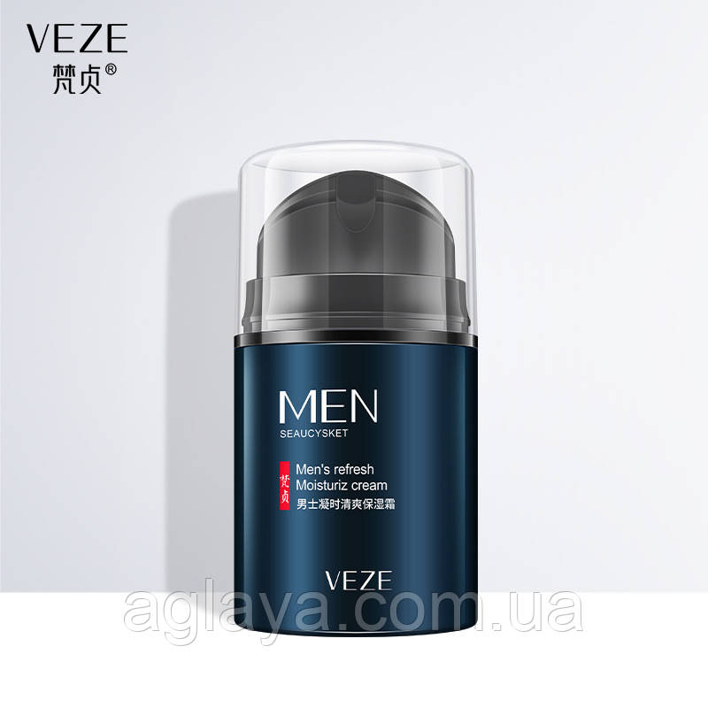 Крем чоловічий зволожувальний VEZE Mens refresh moisturiz cream, 50 г
