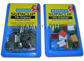 Біндери спеціальні 50шт сталеві RPS Supaclip40