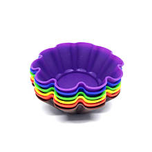 Силіконові формочки MagicKitchen №017 Кекс ажурний набір 6 шт