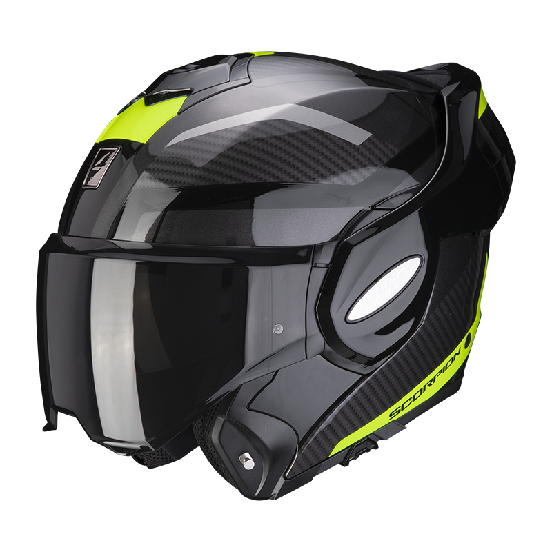 Мотошлем Scorpion Exo-Tech Trap Black-Neon/Yellow