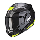 Мотошлем Scorpion Exo-Tech Trap Black-Neon/Yellow, фото 2