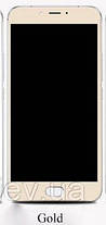 Загартоване захисне скло 0.26 мм для Meizu M3s (чорне і золоте), фото 2