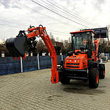 Екскаватор-навантажувач Kingway 3400 4x4, фото 4