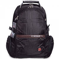 Рюкзак городской Backpack "9370" 35л Черный рюкзак туристический, водонепроницаемый рюкзак с чехлом (TS)