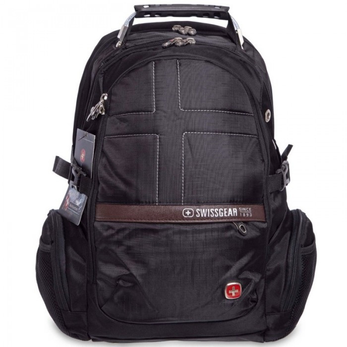 Рюкзак городской Backpack "9370" 35л Черный рюкзак туристический, водонепроницаемый рюкзак с чехлом (TS) - фото 1 - id-p1657134345