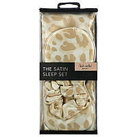 Kitsch, The Satin Sleep Set, Leopard, 3 Piece Set