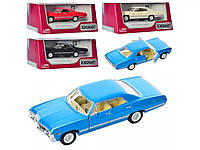 Модель легковая Chevrolet Impala (1965) 5 Kinsmart KT5418W метал инерцион машинка игрушка для детей Кинсмарт